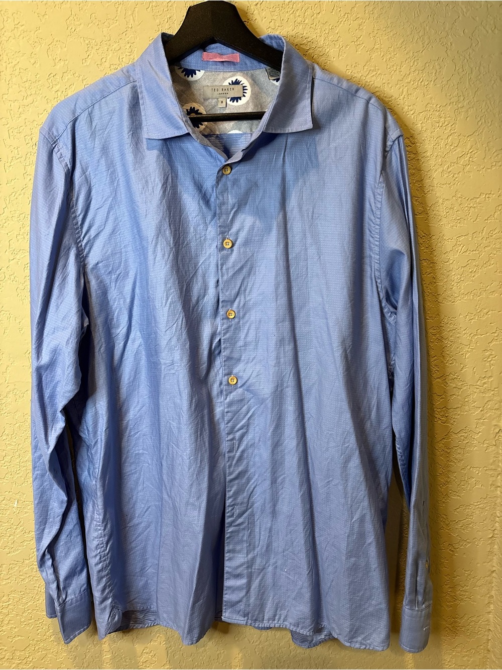 Ted Baker London Light Blue Long-Sleeve Dress Shirt